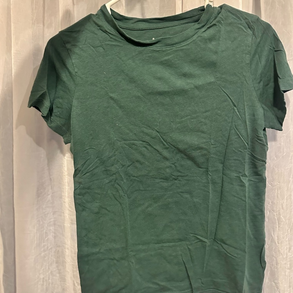 A New Day Forest Green Short Sleeve Tee